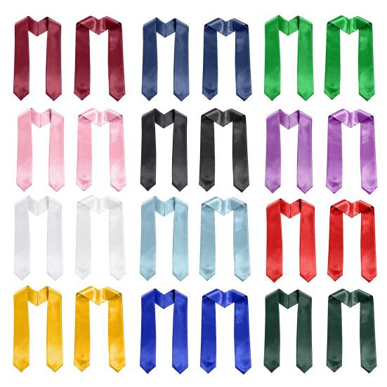 Unisex Erwachsener Einfaches Abschlussstola 72 Zoll Jahrgang 2026 Abschlussband für Akademische Chorveranstaltungen Zubehör