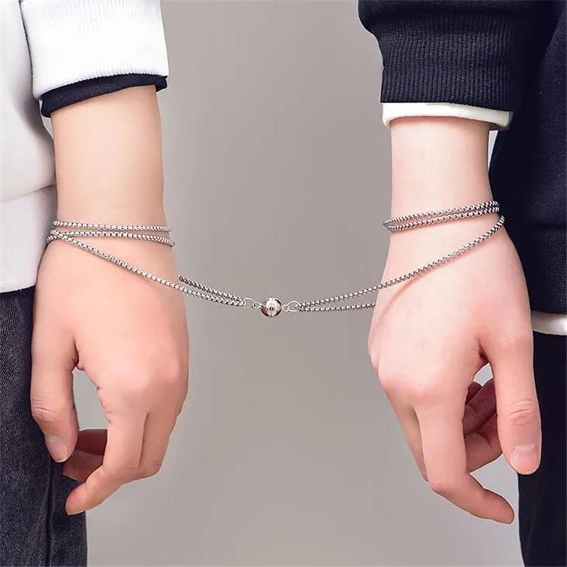 

Парное ожерелье с подвеской-магнитом «Астронавт», дизайн ко Дню святого Валентина для мужчин и женщин