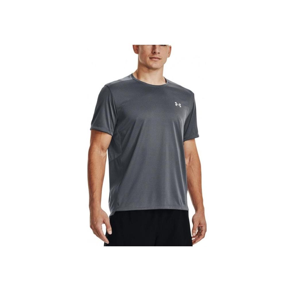 Under Armour Spliced Logo Round Neck Short Sleeve T-Shirt Fitness Training Comfortable Breathable Shorts Casual Sports Suit 1369743-012+1362289-011