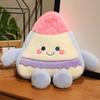 Cartoon Simulation Fruit Cake Doll Strawberry Grape Blueberry Mango Dessert Plush Toy Doll Children's Gift
