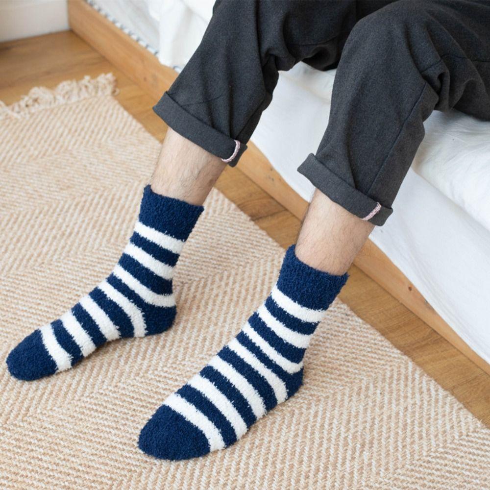 

Harajuku Plush Socks Thickened Floor Socks Fashion Middle Tube Socks Streetwear