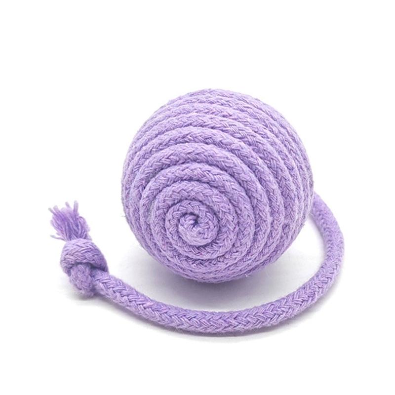 Sisal Balls for Cats Teasing Indoor Exercising Enrichment Cats Chew Toy Hunting Teething Cats Teasing Supply 6PCS