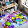 Sprunki Game Pattern Rug, Indoor/Outdoor Mat, for Picnic, Gameroom, Bedroom, Office, Living Room, Home Decor Carpet, Birthday Gift
