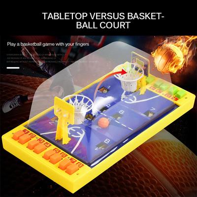 Mini Table Game Finger Basketball Board Game Desktop Basketball Court Training Shooting Toys Parent-Child Interactive