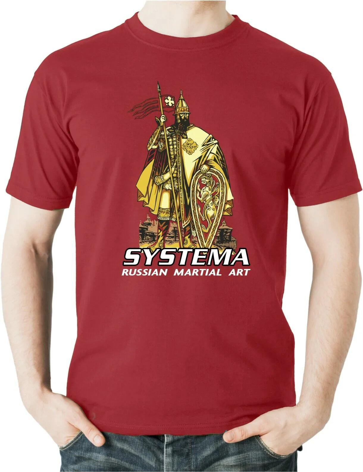 Systema Spetsnaz TShirt Russian Martial Art Vladimir Vasiliev Ryabko Summer Cotton Short Sleeve ONeck Mens T Shirt New S3XL S