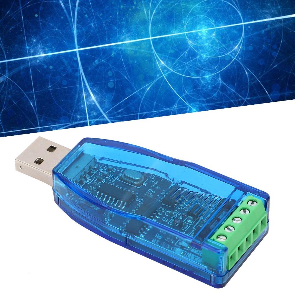 Durable Blue USB To RS485 Converter CH340 Chip Practical Serial Port Adapter Communication Module Serial Line Converter