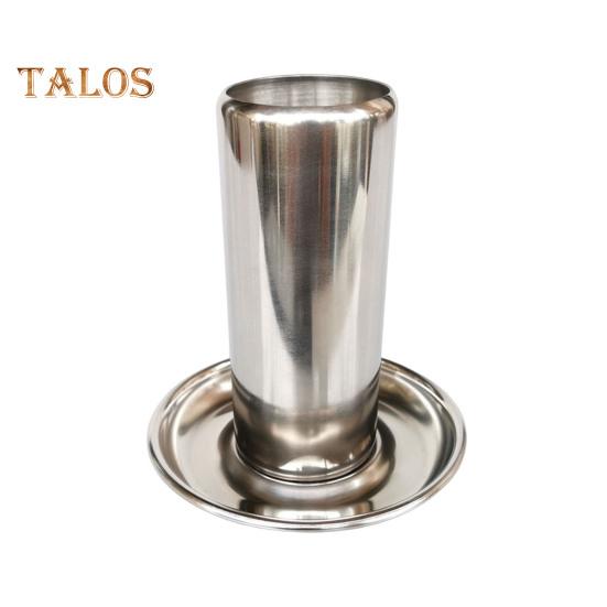 Kyllingstativ i rustfritt stål for grillovn Ølboks Kyllingholderstativ Vertikal stekeovn i matkvalitet for utendørs innendørs matlaging