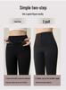 Zipper Button High Waist Tummy Control Shark Skin Pants - Spring/Summer Hip Lifting, Leg Lengthening, Nine-Point Barbie Pants 2026.
