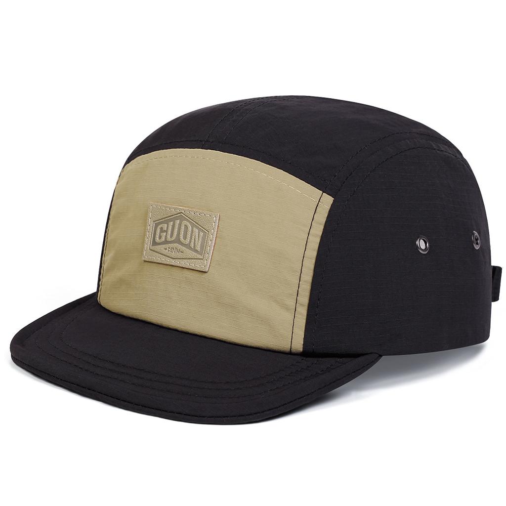 Summer Thin Breathable Quick-drying Baseball Caps for Men Outdoor Adventures Sun Protection Short Brim 5-flap Sports Caps 1pc