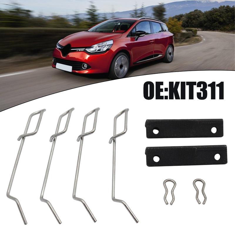 Brake System Upgrade As The Picture Shows Brake Pad For CLIO Brake Pad Set Anti-corrosion Material OEM Compatibility