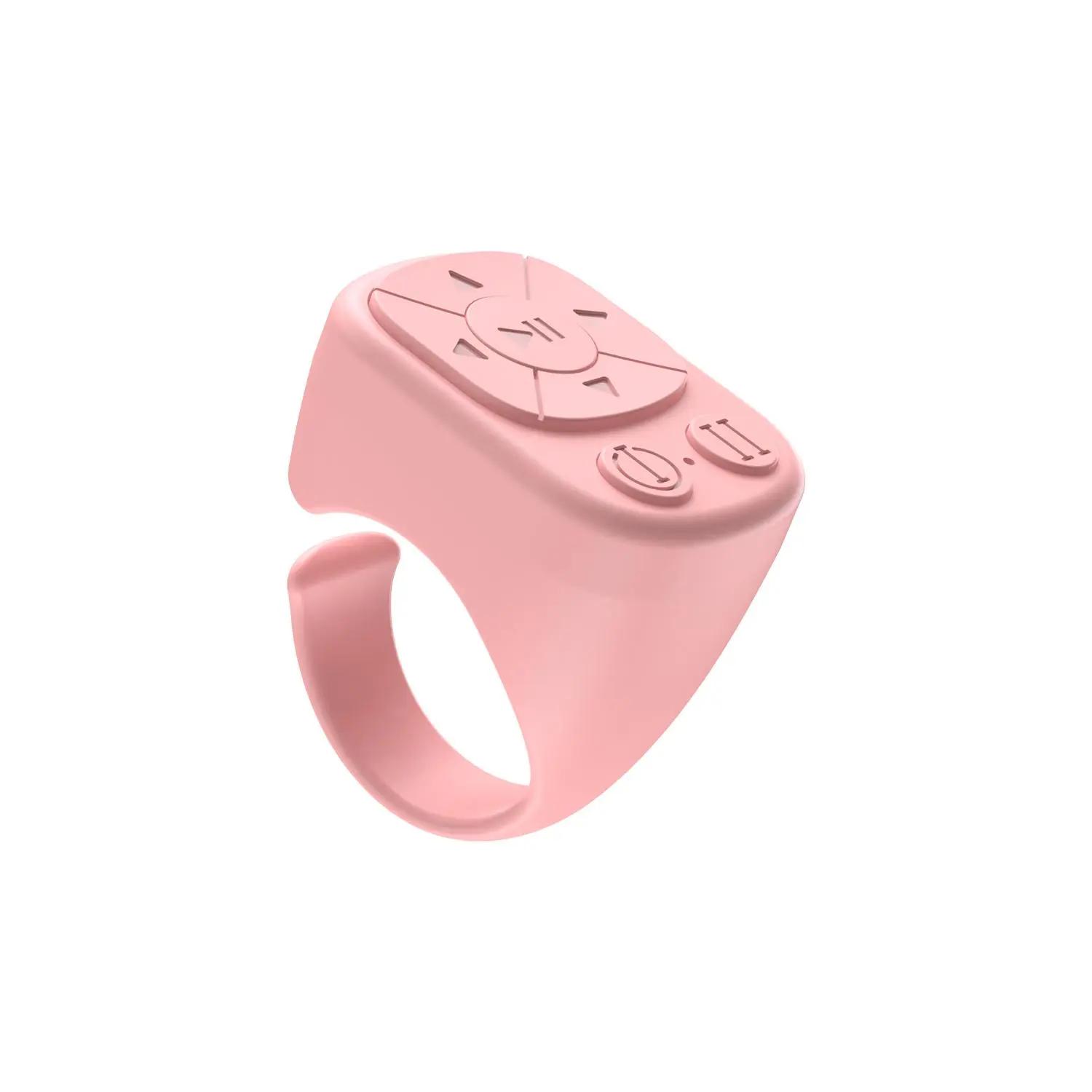 

Multifunctional Ring Remote Control, Wireless Rechargeable Bluetooth Page-Turning Ring, Camera Shutter for Short Videos