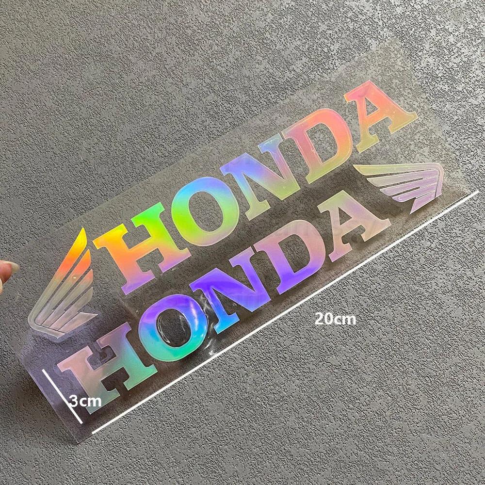 Reflective Stickers Suitable for Sundiro Honda Motorycle Body Waterproof Car Logo HONDA Shock-absorbing Helmet Decals akd256