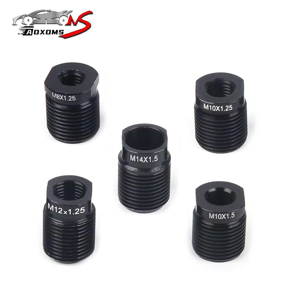 5Pcs Gear Shift Knob Thread Adapter Nut Insert Car Kit M10x1.25 M8x1.25 M12 M14