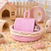 Scratch Resistant Weave Hamster Nest Wear Resistant Hamster Cage Guinea Pig Tunnel  Rest Shelter