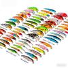 Fishing Lure Set59Assorted Minnow Rock Mixed Plastic Lures Fishing Tackle Supplies