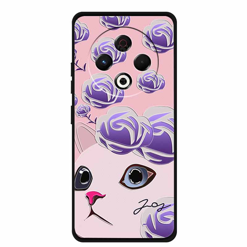 3D Phone Cover For Tecno Pova 6 Neo Pova6Neo Cases Soft TPU Silicone Case Tecno Pova 6 Pro Pova6 Embossed Flowers Blossoms Funda