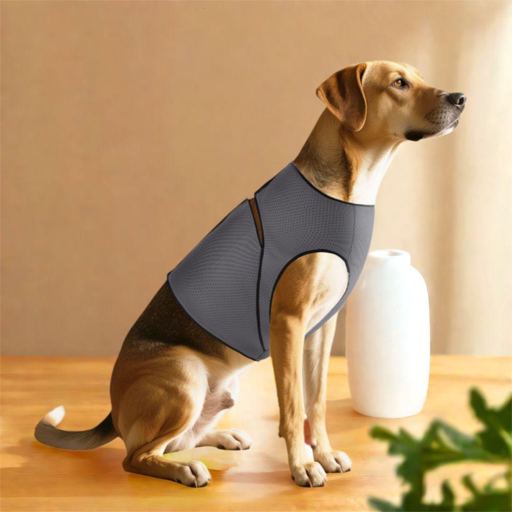 Adjustable Pet Calming Shirt Breathable Dog Soothing Clothes Practical Dog Anxiety Vest For Dogs