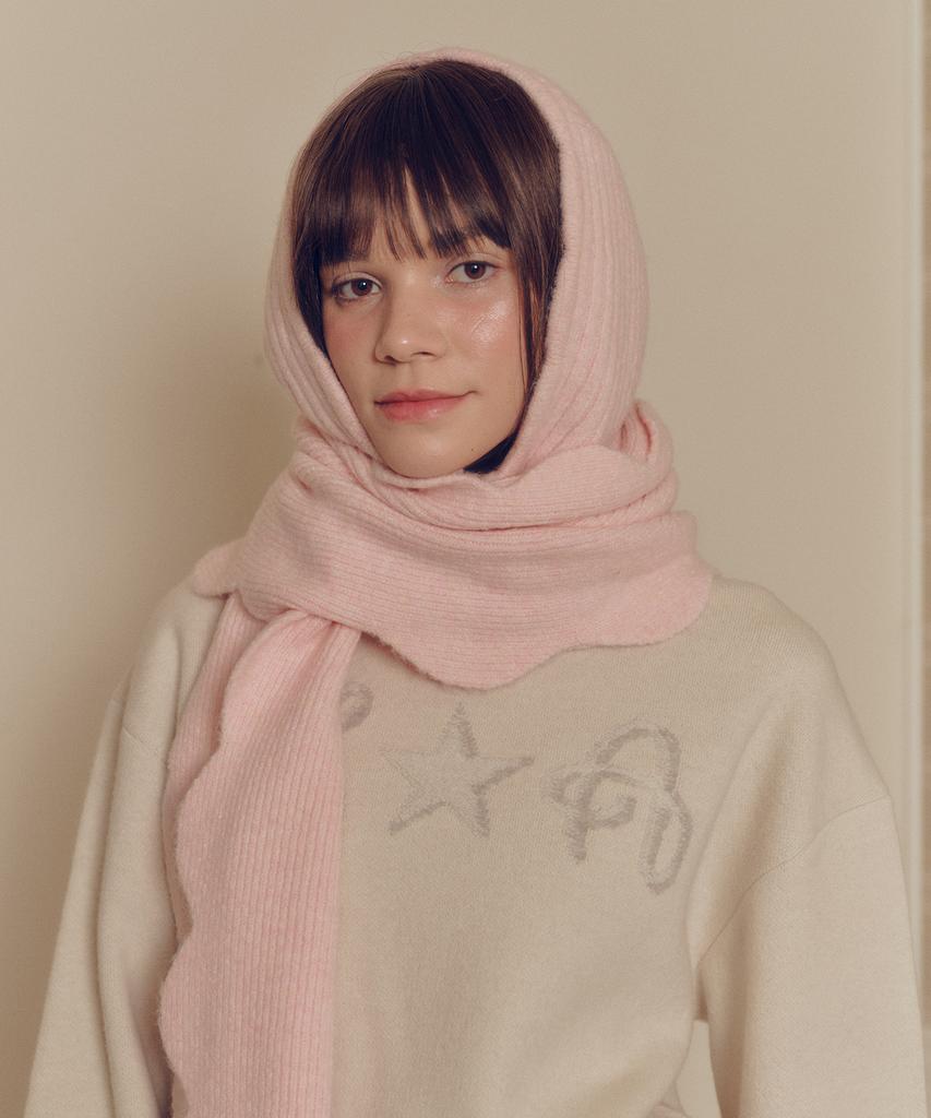 MELLY&ROSE Wave Balaclava (310543)_Pink