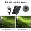 T-SUN Cold White Solar Spotlight Light IP65 Waterproof Adjustable Brightness Solar Garden Light Solar Light Outdoor Solar Lamp