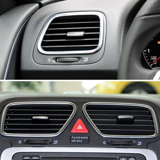 Car Air Conditioning Vent Outlet Wind Grille Adjust Toggle Pad for  Scirocco
