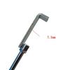 Sheet Metal Dent Repair Hand Tool Repair Hook Fits In Slide Hammer Right Angle Pull Hook Removal Tabs