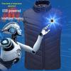 Graphene Heated Vest: Rechargeable, Unisex, Padded Electric Outerwear
