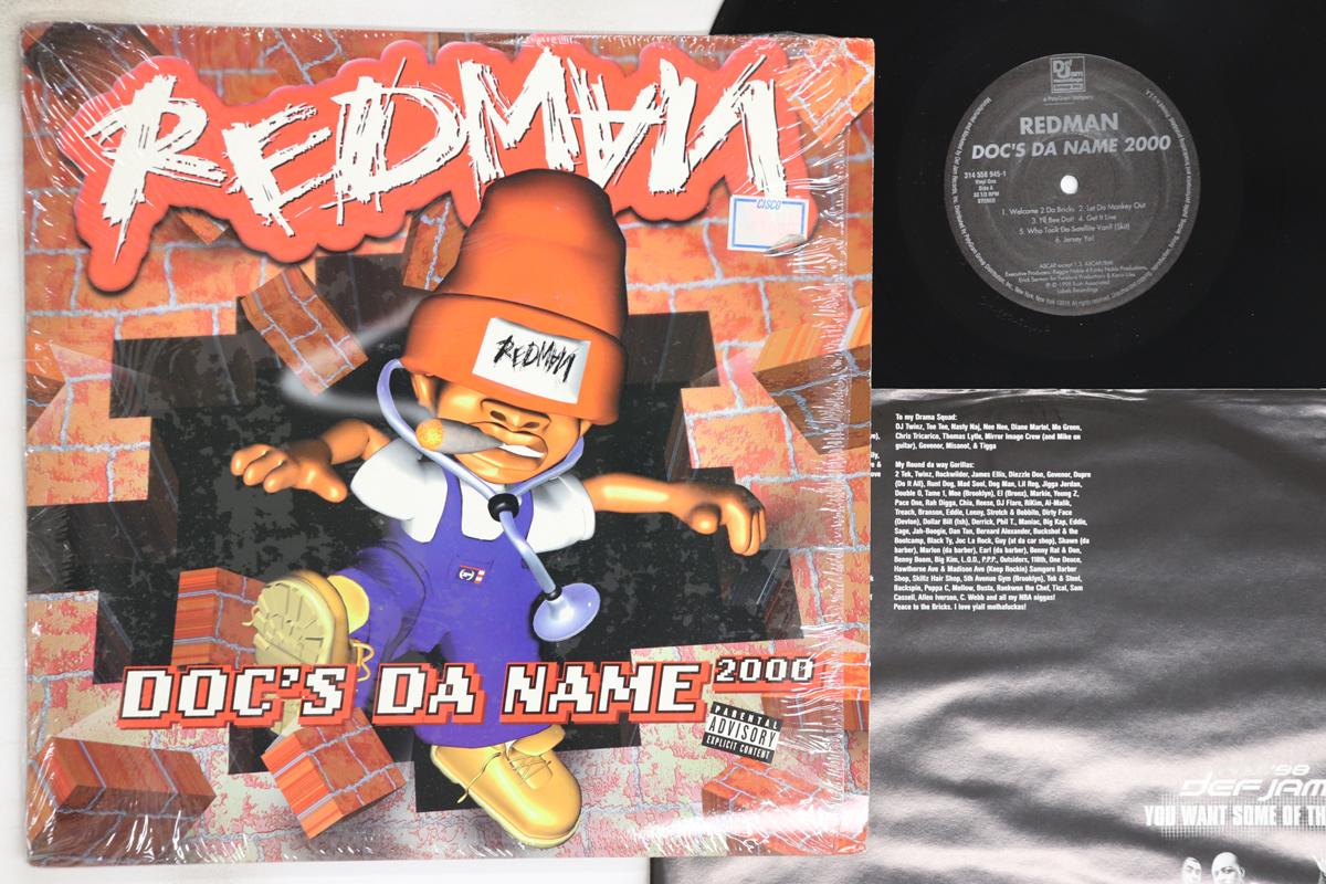 

LP Record REDMAN - Doc s Da Name 2000 3145589451 Def Jam Music G 1998 US Rap & Hip-Hop/R&B Used