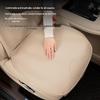 Napa Leather Car Seat Cushion - All-Season Breathable Cover for Mercedes, BMW, Volkswagen