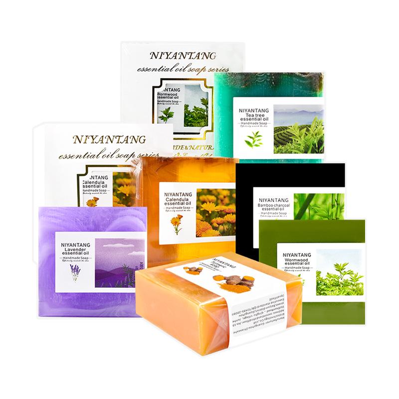 Refreshing Essential Oil Handmade Soap: Oil Control for Face and Body
