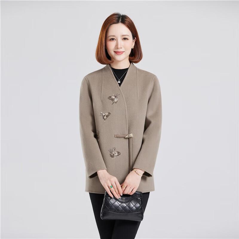 Fengxun Double-Faced 100% Wool Coat
