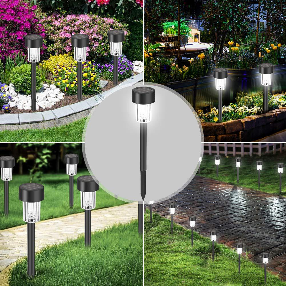 Outdoor Solar Garden Lights with Ground Stake