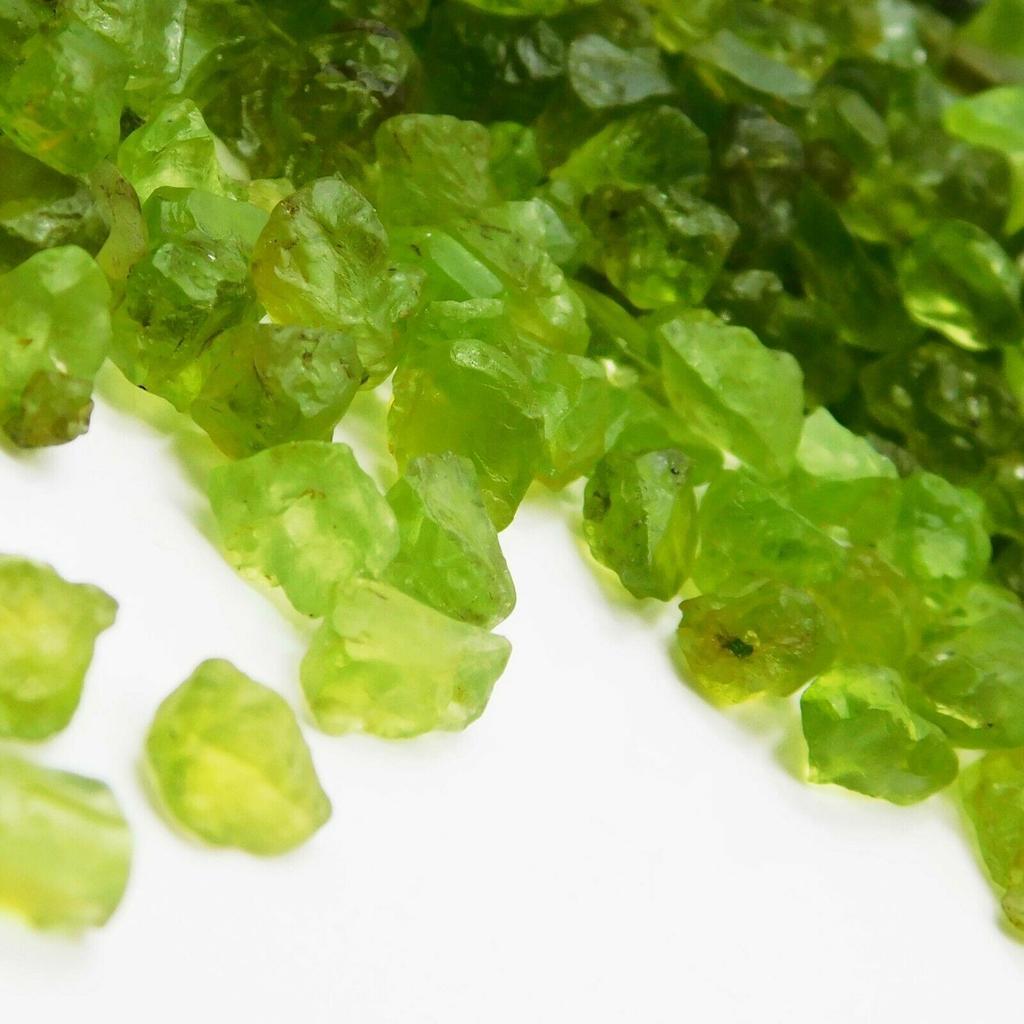 Loose Gemstone 191 Ct Green Peridot Natural Rough Rough lot