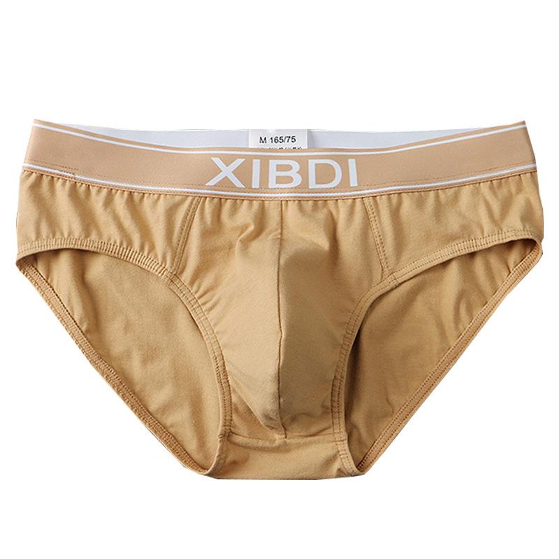 Men's Underwear Men's Triangle Underwear Pure Cotton Summer Breathable Cotton Underwear Sexy and Comfortable