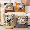 Anime The L-loud House Pillow Gifts Home Office Furnishings Bedroom Sofa Car Cushion Cover Case 45x45cm