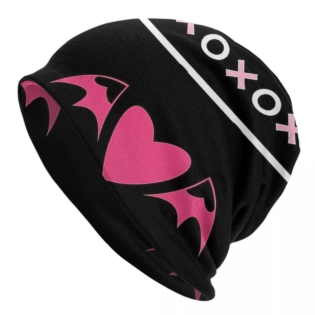 Helluva Boss Loona Cappello Fan Art Merchandising Goth Autunno Inverno Street Skullies Berretti Cappello Primavera Caldo Doppio Uso Cappelli Bonnet