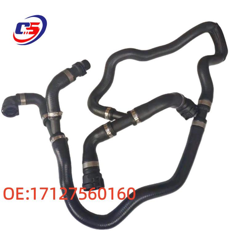 Compatible BMW E60/E61/E63 Coolant Radiator Water Hose 17127560160