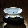 Blue and white hand-painted thin tire hat cup ceramic tea set Kung Fu small teacup single tea cup tea cup large master cup