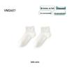 Spring & Summer Boys' Breathable Cotton Socks - Class A, Black & White, Seamless & Durable