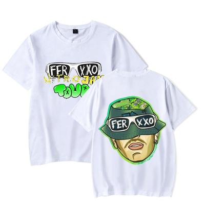 Ferxxo Rapper Feid Nitro JAM Tour Tshirt Merch Unisex Fashion Casual Cotton Short Sleeved 2026 Summer Streetwear Fan Gift