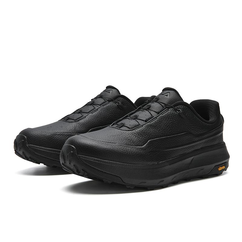 FILA BOA EXPLORER 3 Cushioning, Wear Resistant Low top Outdoor Shoes Men's Black A12M541211FBK