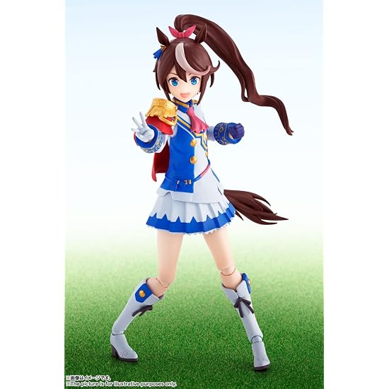 TAMASHII NATIONS S.H.Figuarts Uma Musume: Pretty Derby Tokai Teio Approx. 125mm ABS & PVC Painted Ac