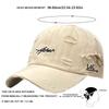 Unisex Embroidered Perforated Iron Ring Baseball Cap Spring Autumn Outdoor Adjustable Sunscreen Hat