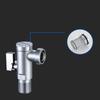 Space Saving Two Way Angle Valve Water Saving Washing Machine Faucet  Kitchen Bathroom Tools