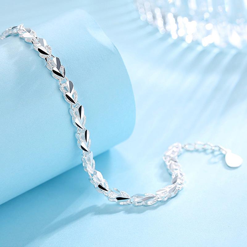 Creative XO Heart Bracelet for Women: S925 Silver, Korean Style, Versatile Fashion Accessory