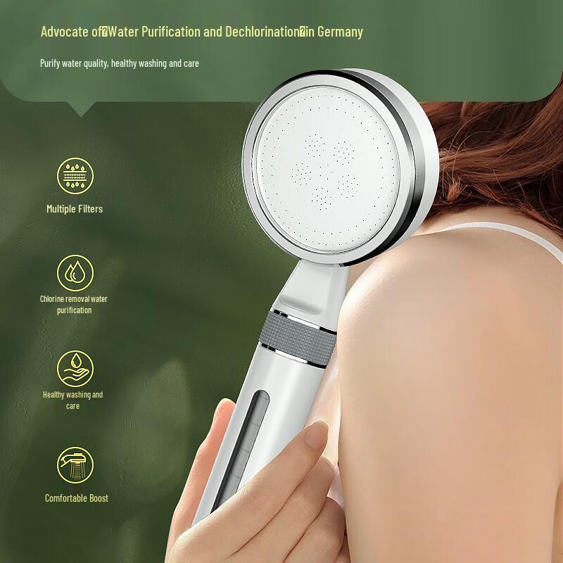 Huali Pressurized Handheld Filter Shower Head