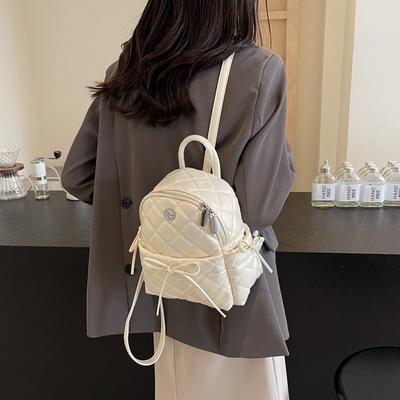 Shoulder Bag Backpack Schoolbag Student White-collar Commuter Large Capacity Fashion Popular Durable Women's Bag