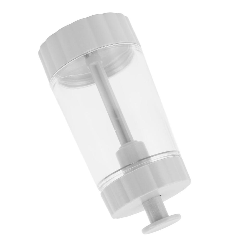 Kvantitativ saltbøsse 0,5g Presis kontroll Måling Krydderflaske for Kjøkken Husholdning Hvit