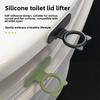 Toilet Seat Lifter Silicone Toilet Seat Lifting Device Toilet Lid Lifter Handle For Cabinet Drawer Door New Style Toilet Stool