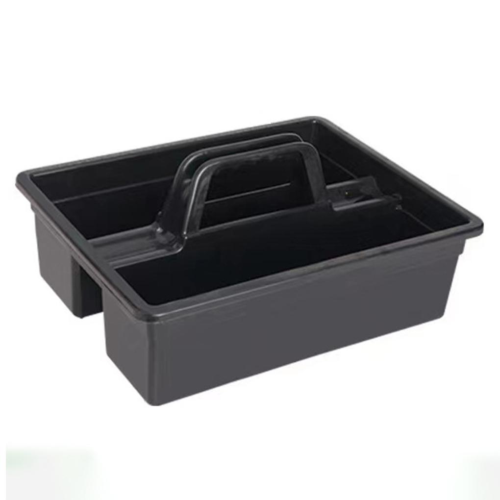 

Portable Plastic Tote Tool For Easy And Convenient Carrying Black Durable