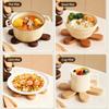 Tree-shaped Heat-resistant Trivet Wooden Cup Pad Multi-functional Insulation Hot Pad  Table Decor